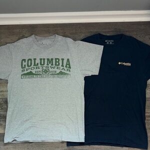 Columbia Gray and Navy T-Shirt Duo